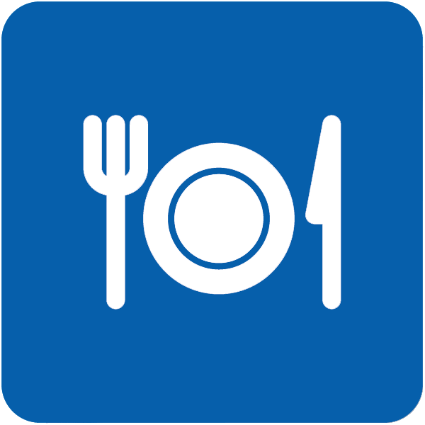 Food Trucks plate icon